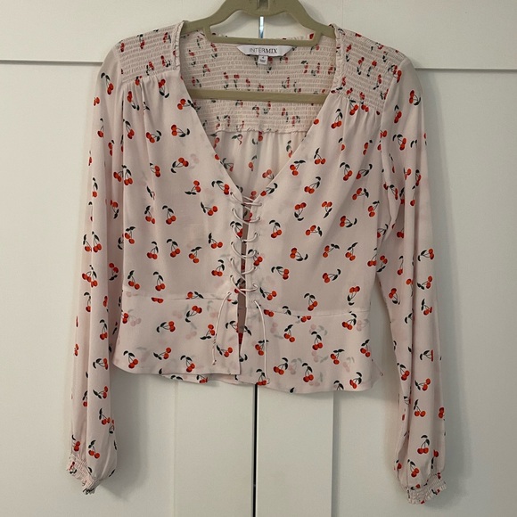 Intermix Silk Blouse - Picture 1 of 5